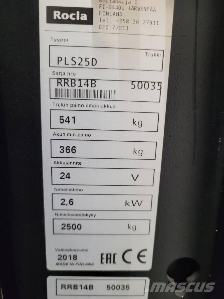 Rocla PLS25D 低架装载机