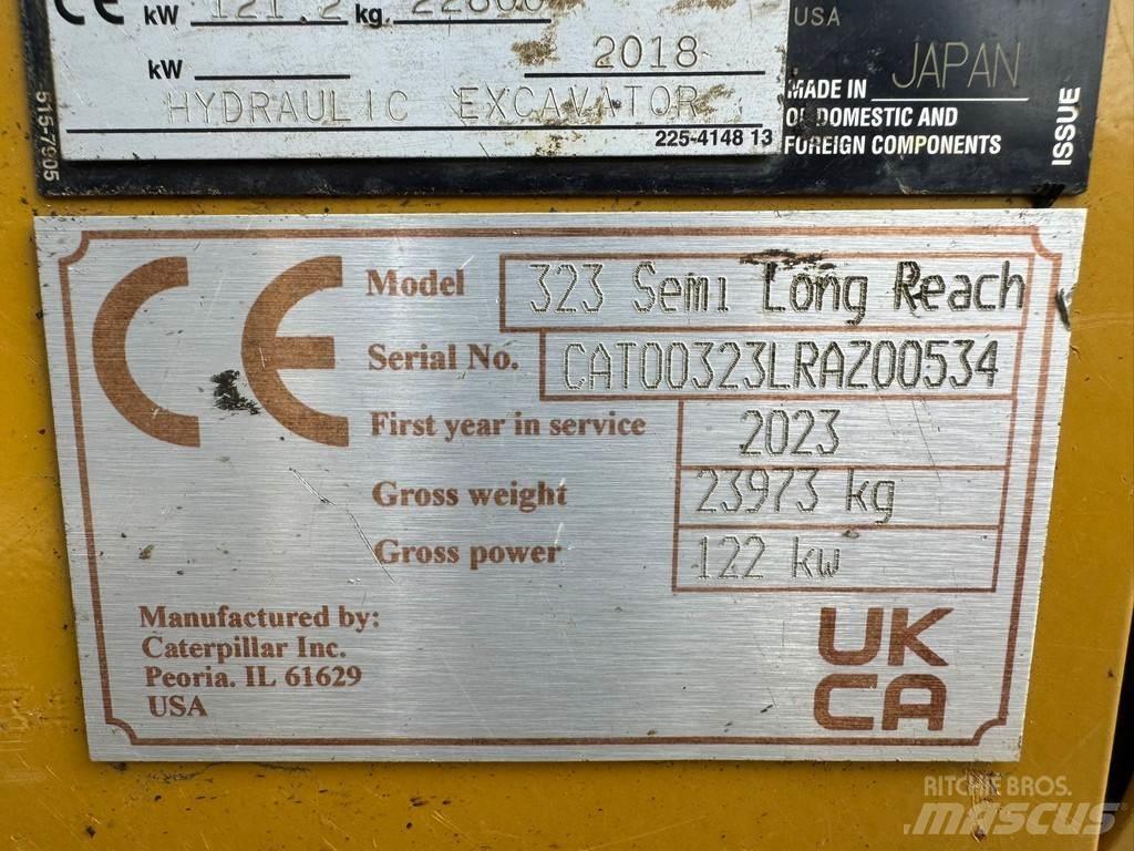 CAT 323 07A 履带挖掘机