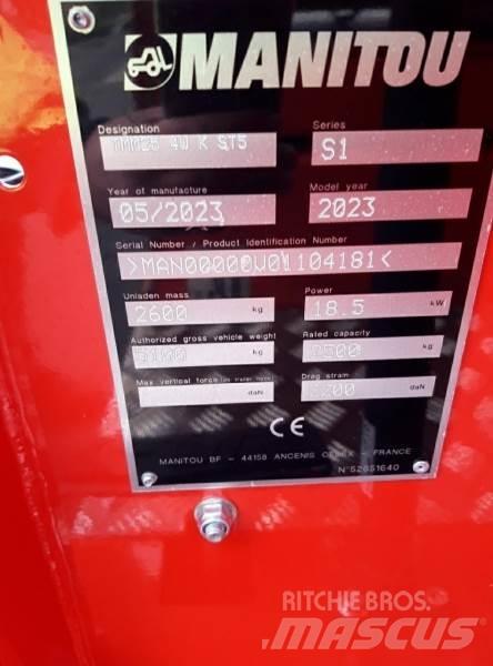 Manitou TMM25 4W 车载式叉车