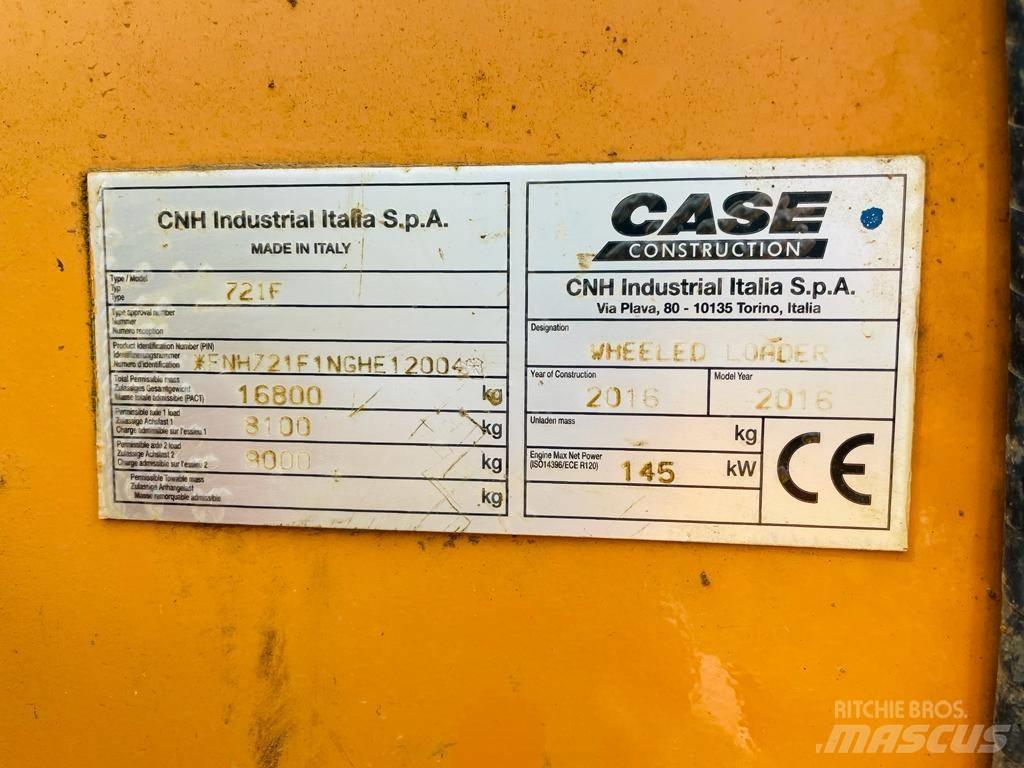 CASE 721 F 轮式装载机