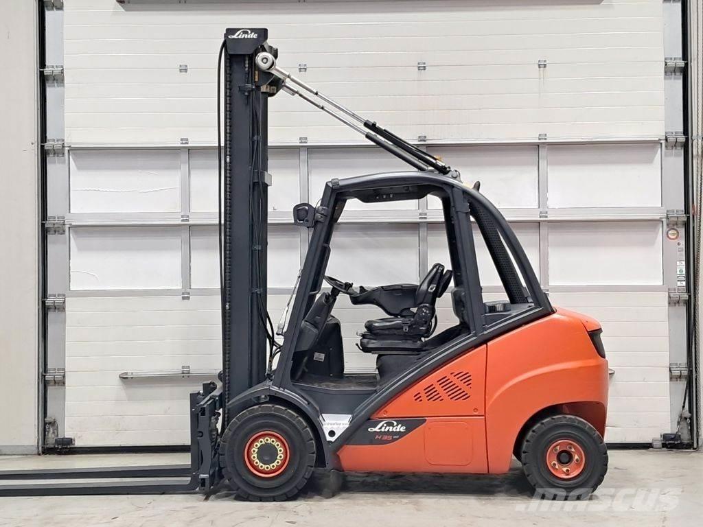 Linde H35D-02 柴油叉车