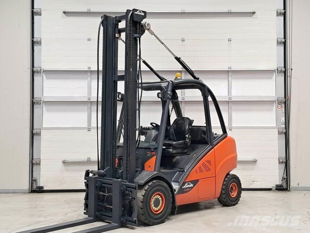 Linde H35D-02 柴油叉车