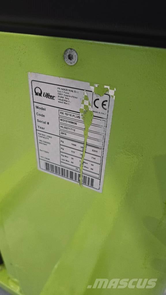 Pramac RX 10/16 手推堆垛车