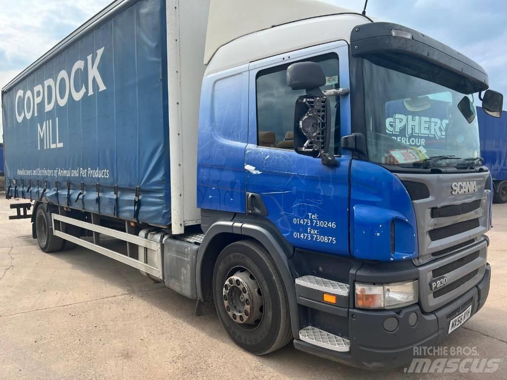 Scania P 230 篷布货车
