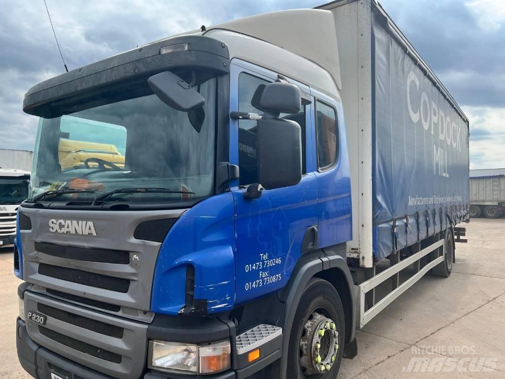 Scania P 230 篷布货车
