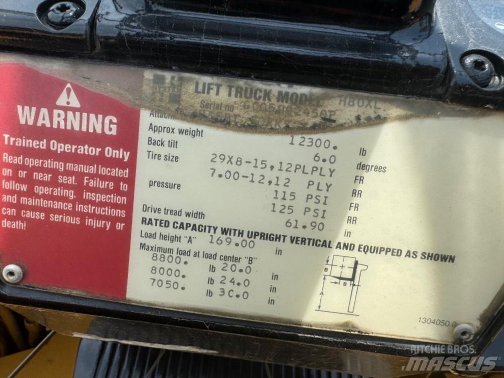 Hyster H 80 XL 其他叉车