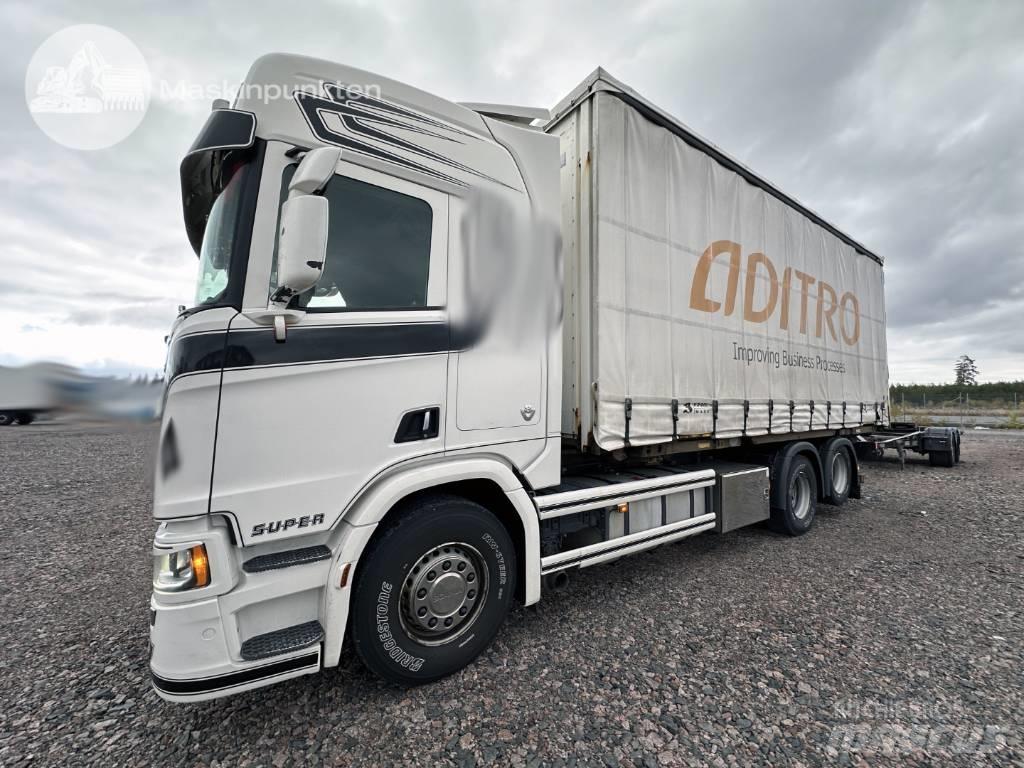 Scania R 580 集装箱叉车