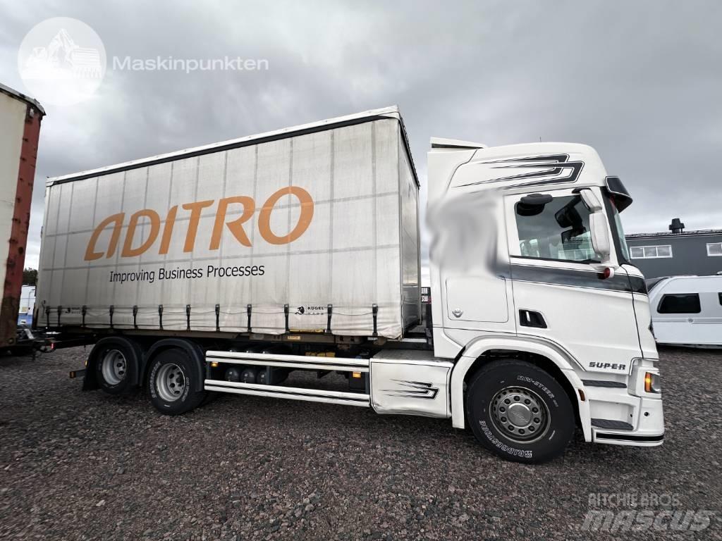 Scania R 580 集装箱叉车
