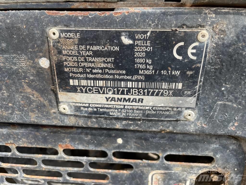 Yanmar Vio 17 U 小型挖掘机