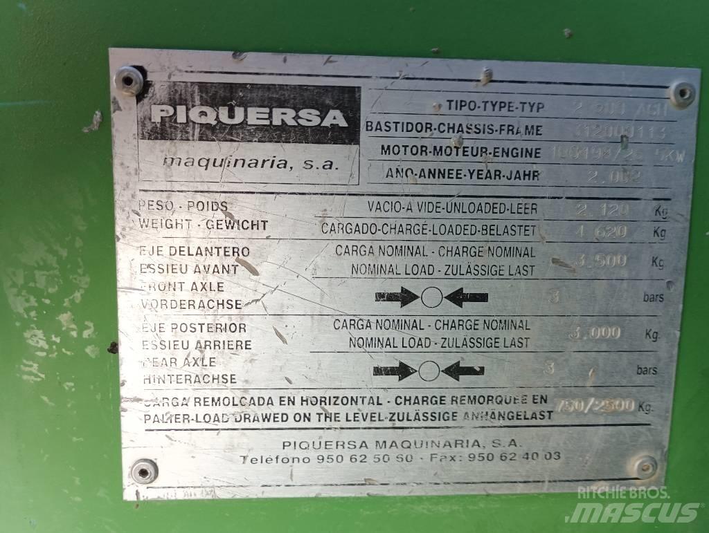 Piquersa 2500 ACH 翻斗车\公路型自卸车