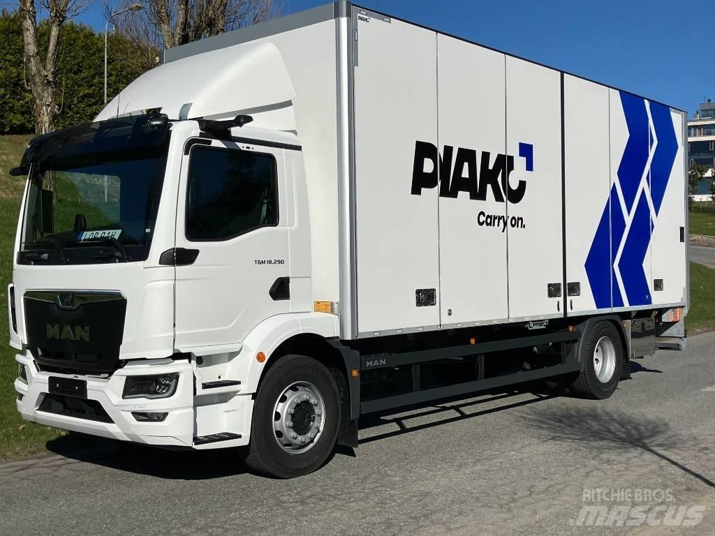MAN TGM 18.290 厢式货车