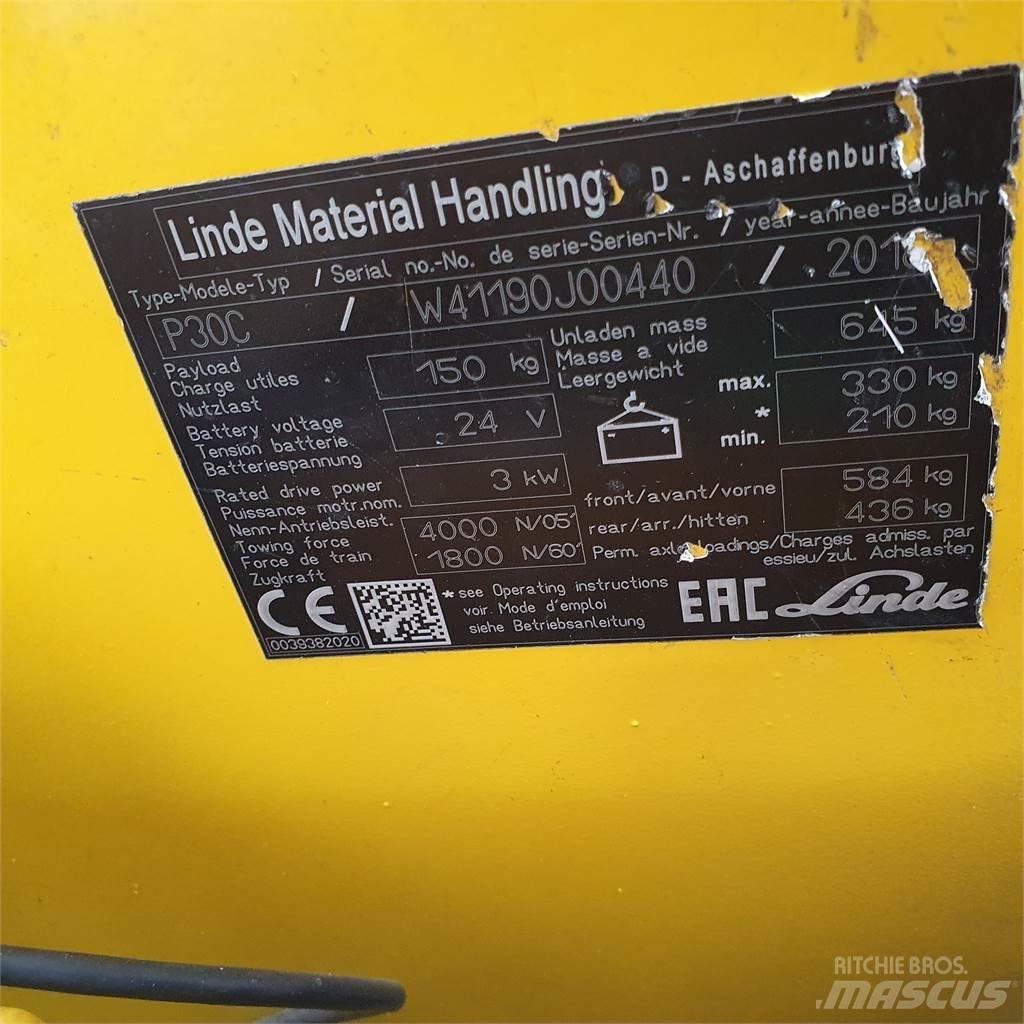 Linde P30C 搬运车