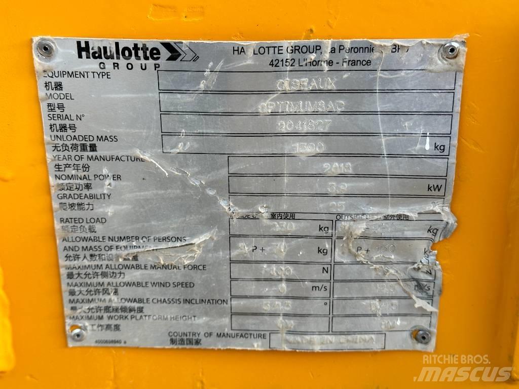 Haulotte OPTIMUM 8 剪叉式升降机