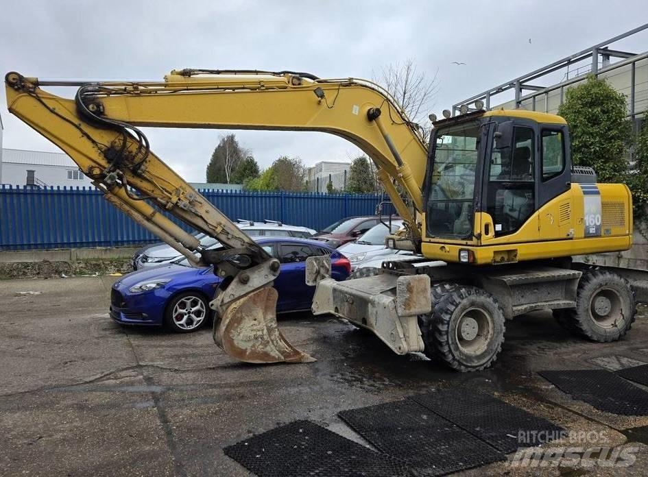 Komatsu PW 160-7 轮式挖掘机