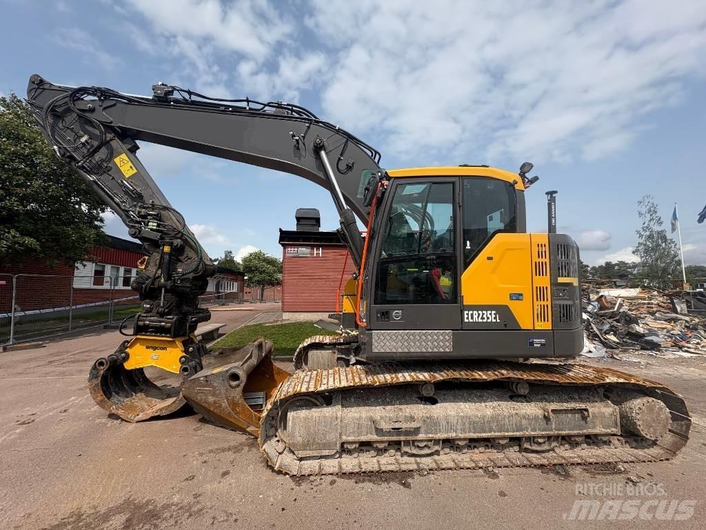 Volvo ECR 235 EL 履带挖掘机