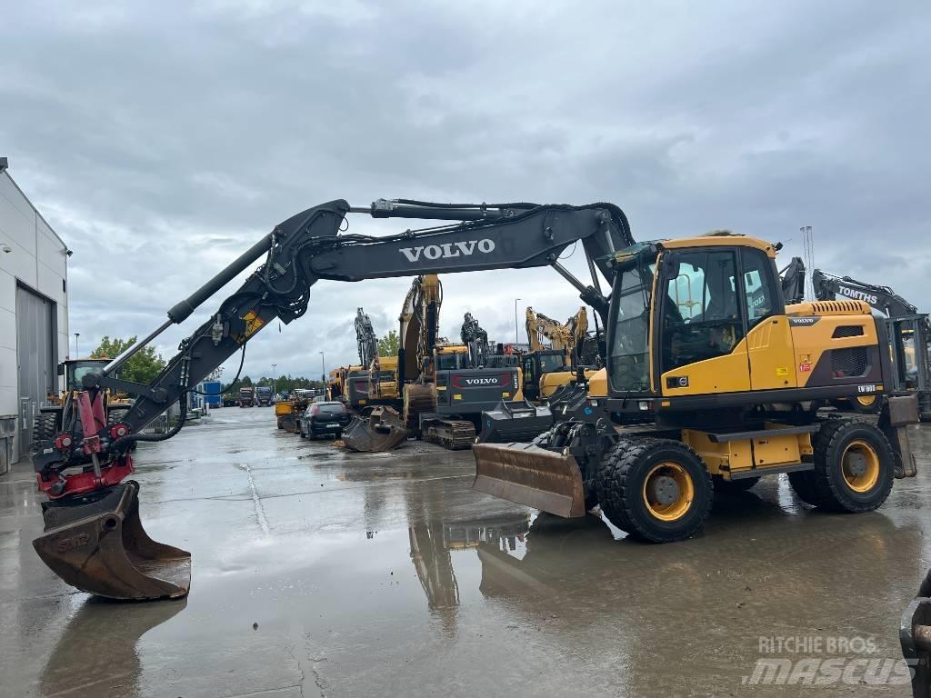 Volvo EW160D 轮式挖掘机