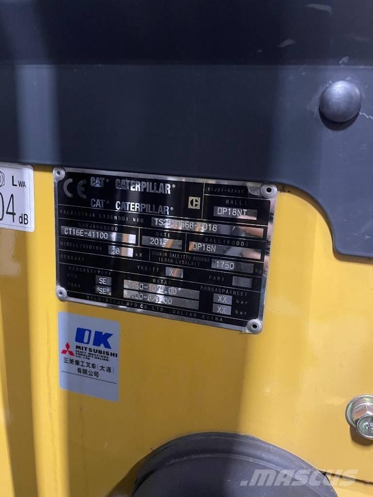 CAT DP18 NT 柴油叉车