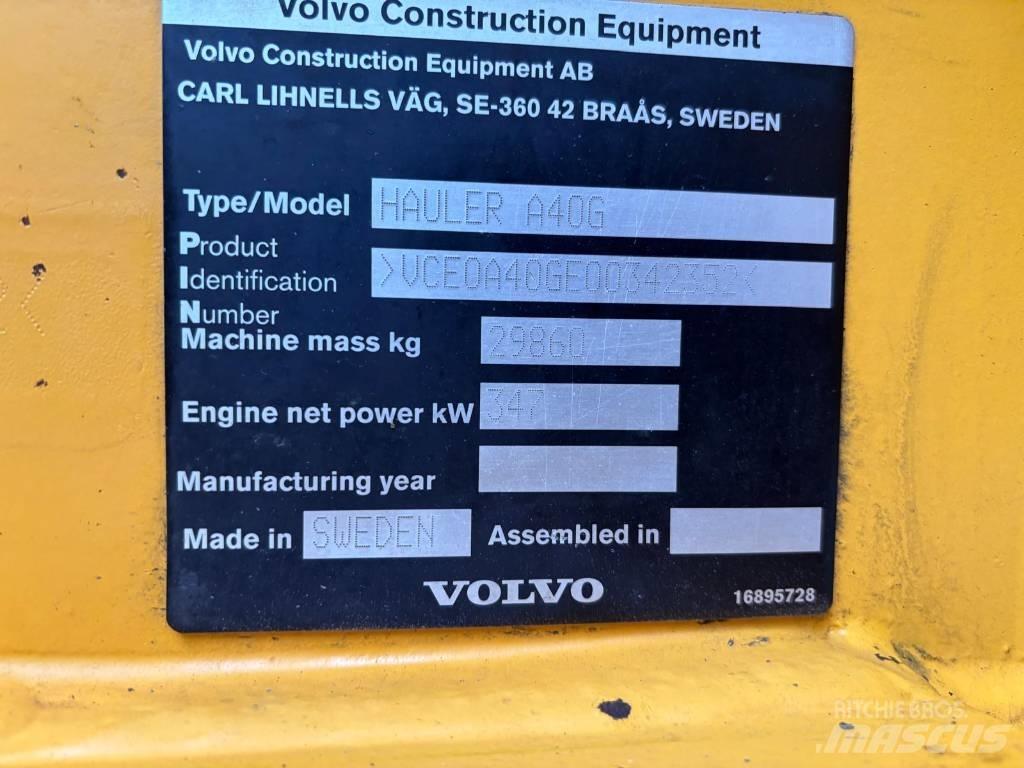 Volvo A 40 G 铰接式自卸车