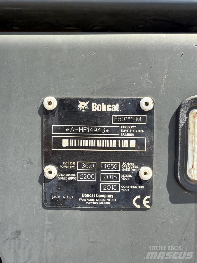 Bobcat E 50 EM 小型挖掘机