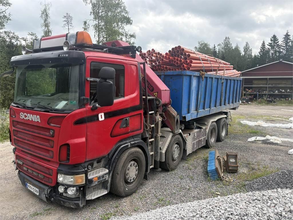 Scania R500 起重车