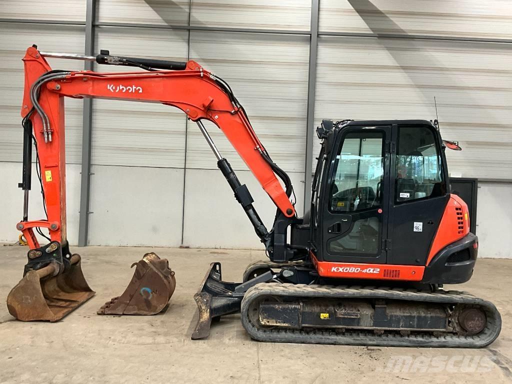 Kubota KX 080-4 A 2 中型挖掘机