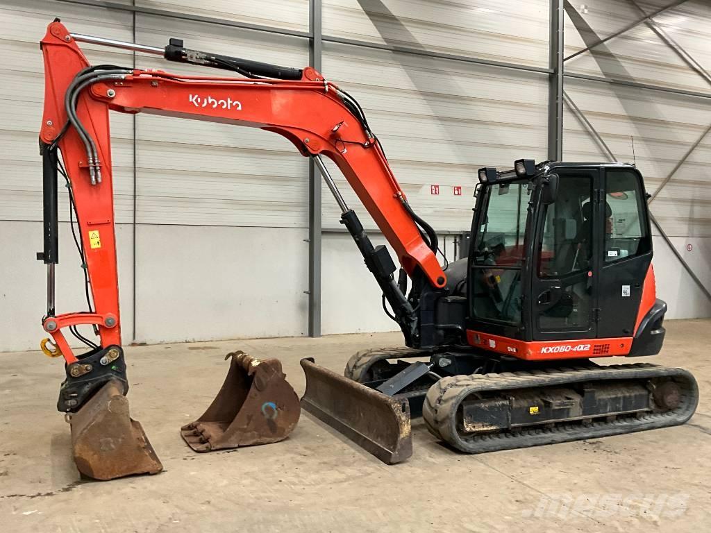 Kubota KX 080-4 A 2 中型挖掘机
