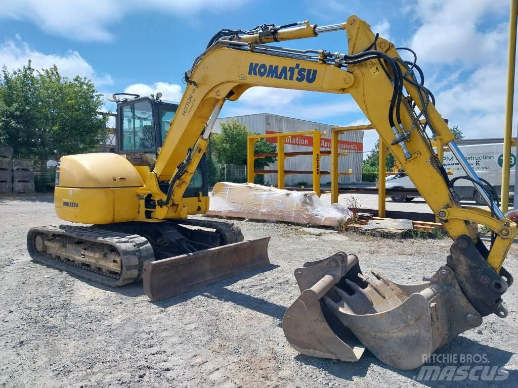 Komatsu PC80MR-5 中型挖掘机