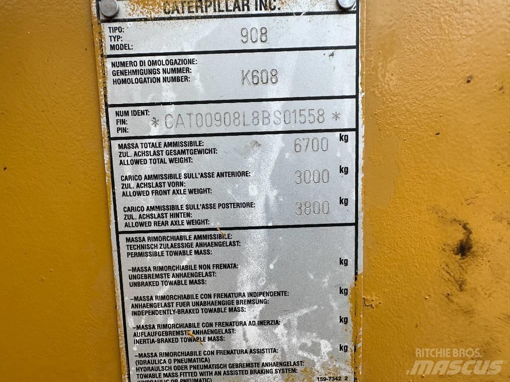 CAT 908 轮式装载机