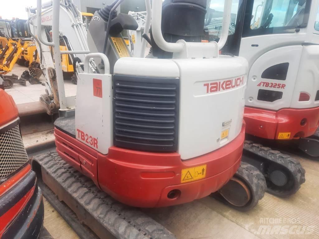 Takeuchi TB23R 小型挖掘机