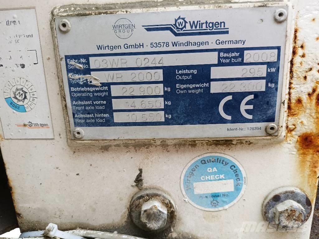 Wirtgen WR 2000 沥青再生设备