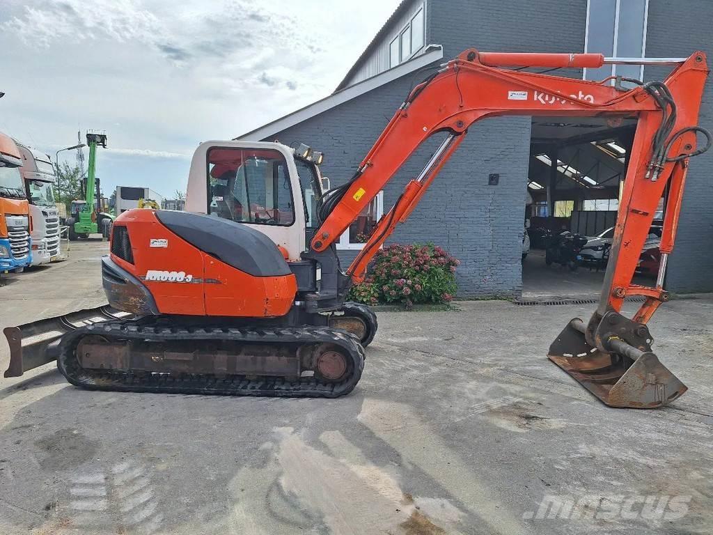 Kubota KX080 中型挖掘机