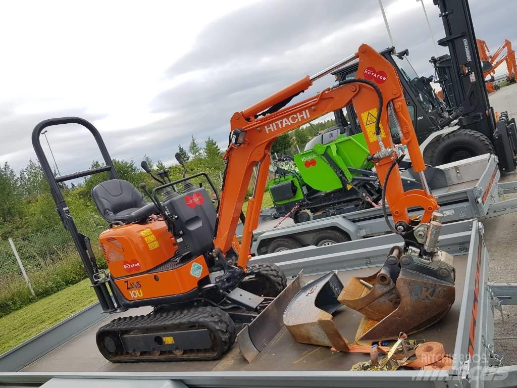 Hitachi ZX10U-2 小型挖掘机