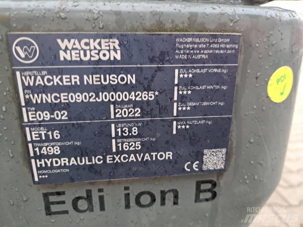 Wacker Neuson ET16 履带挖掘机