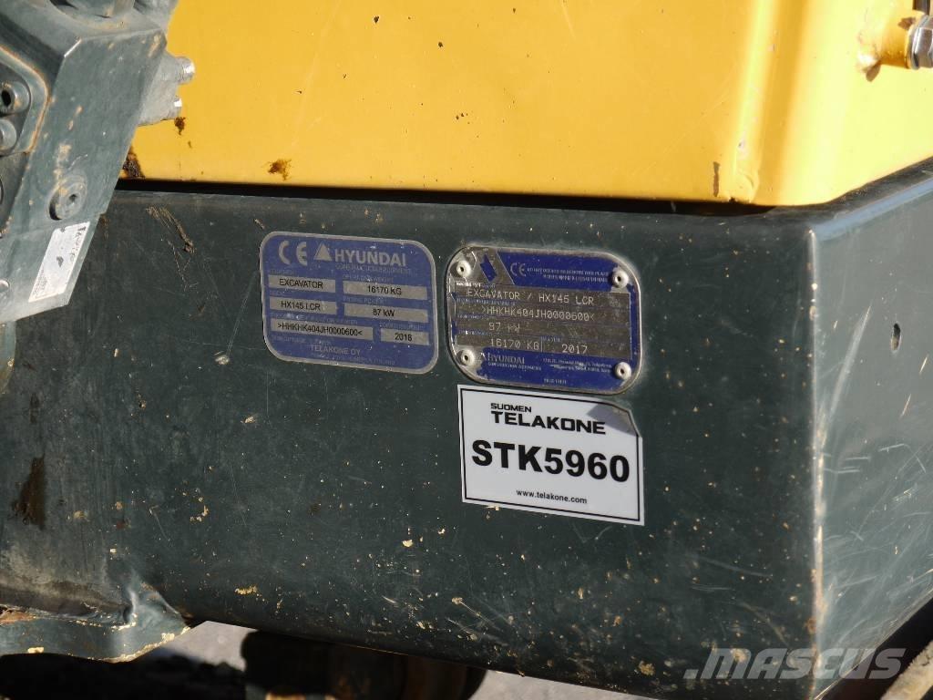 Hyundai HX 145 LCRD 履带挖掘机