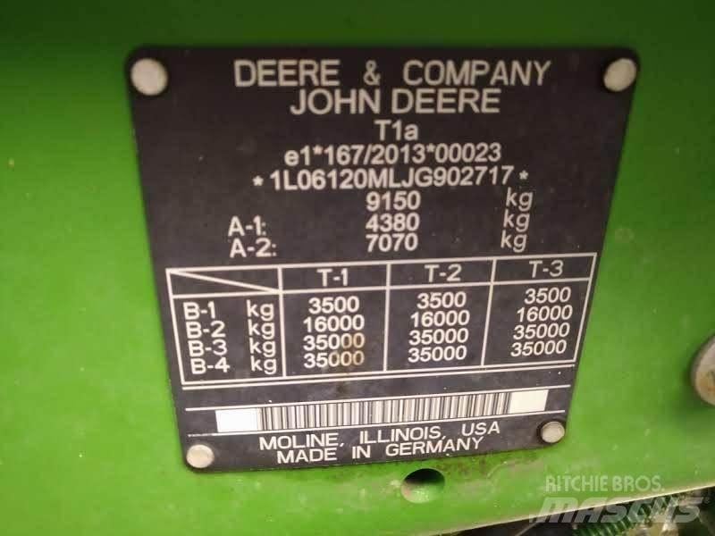 John Deere 6120 M 拖拉机/农用车