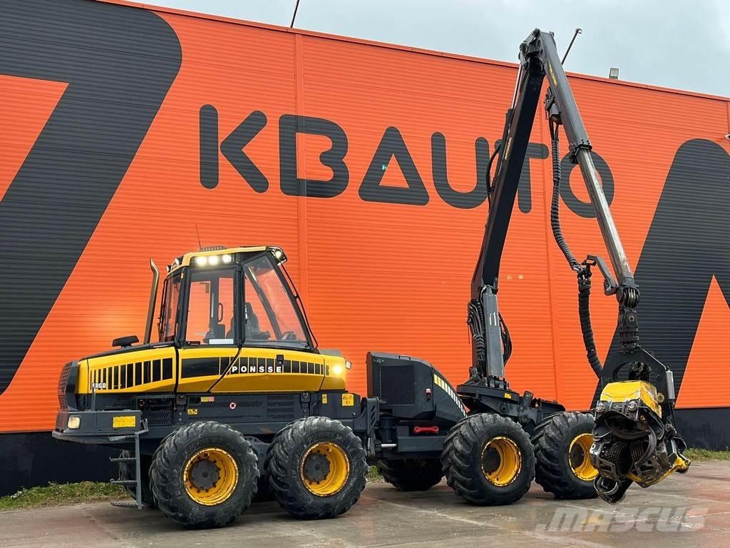 Ponsse Ergo 8W 收割机