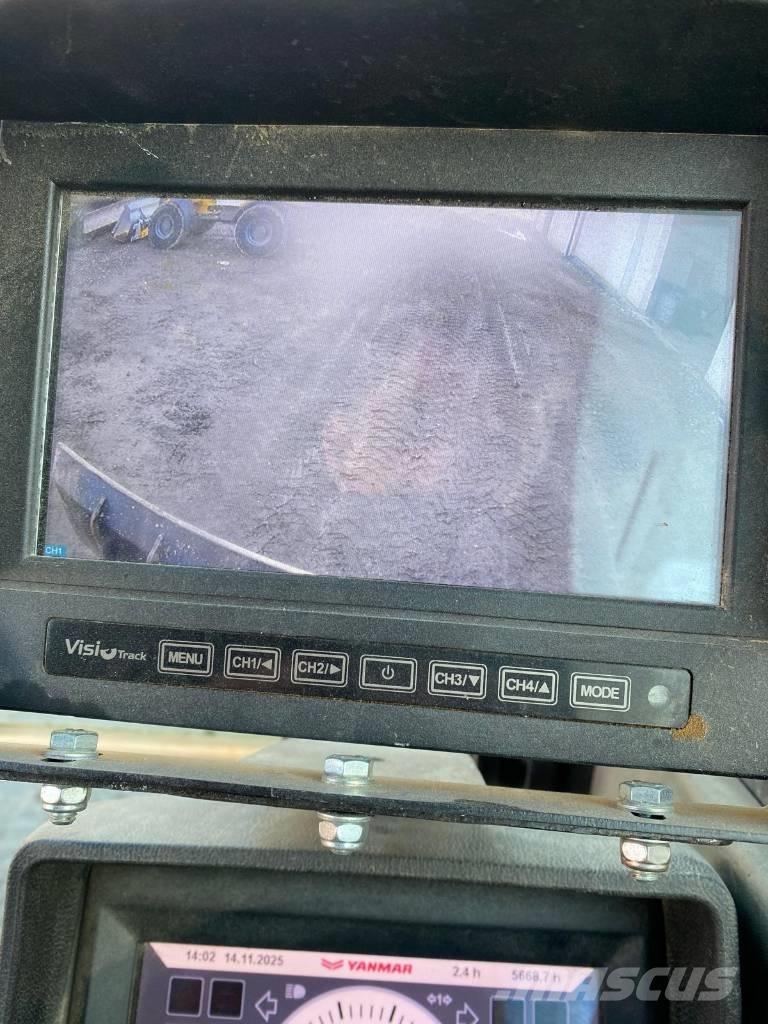 Yanmar B 95 W 轮式挖掘机