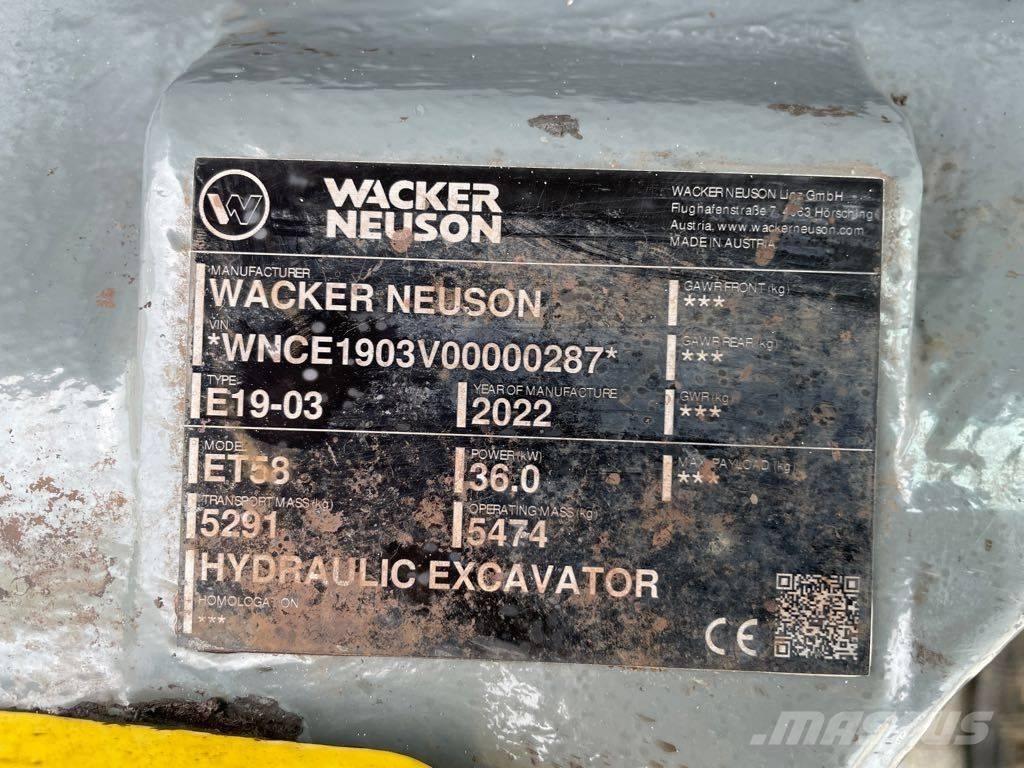 Wacker Neuson ET58 履带挖掘机