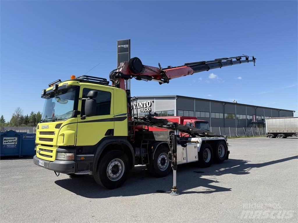 Scania P420 8X2 起重车