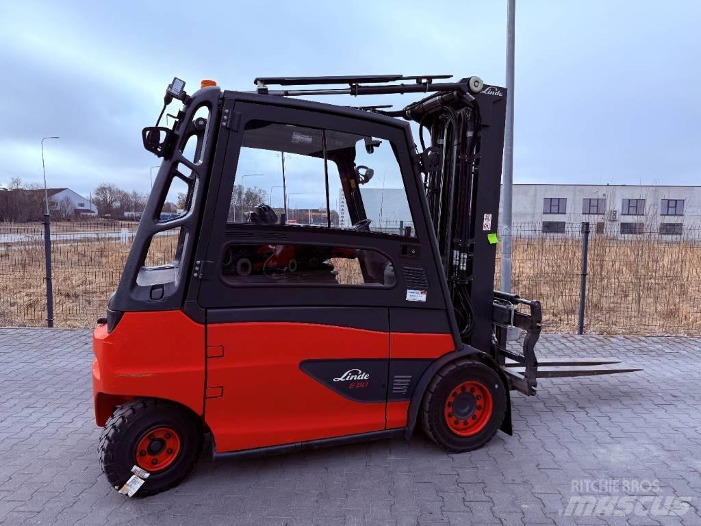 Linde E50/600HL/388 电动叉车