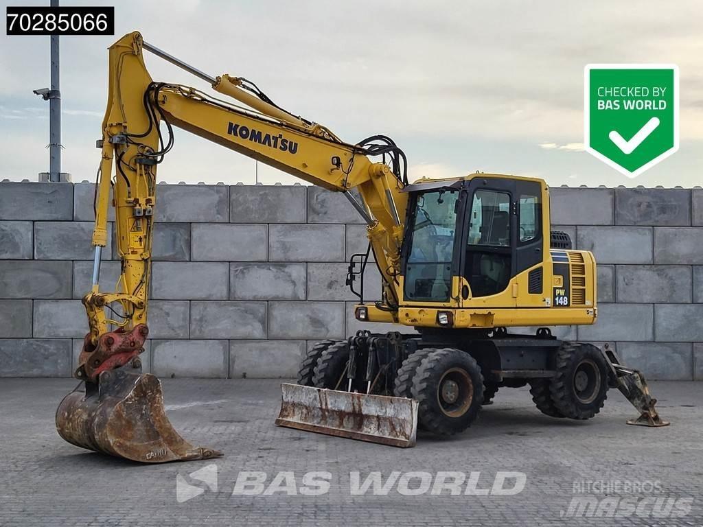 Komatsu PW148 -8 轮式挖掘机