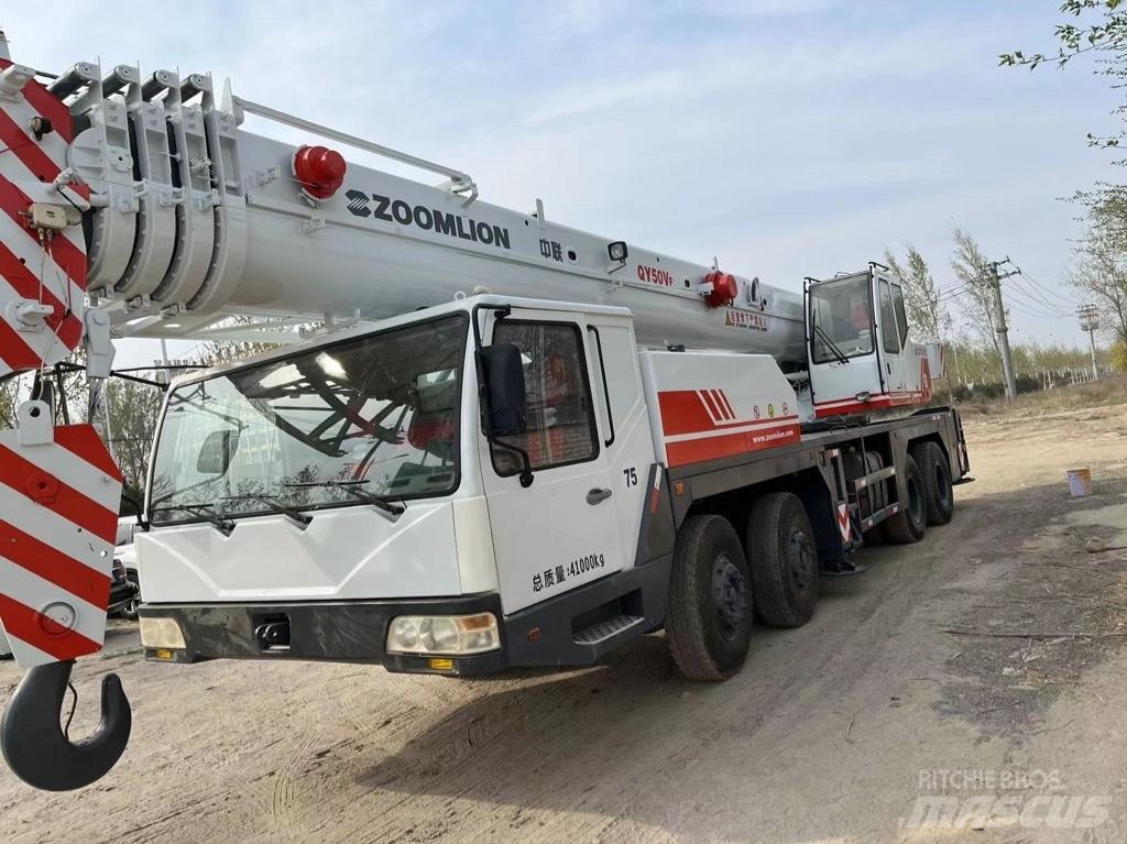 Zoomlion QY50V 全地面起重机︳移动式起重机