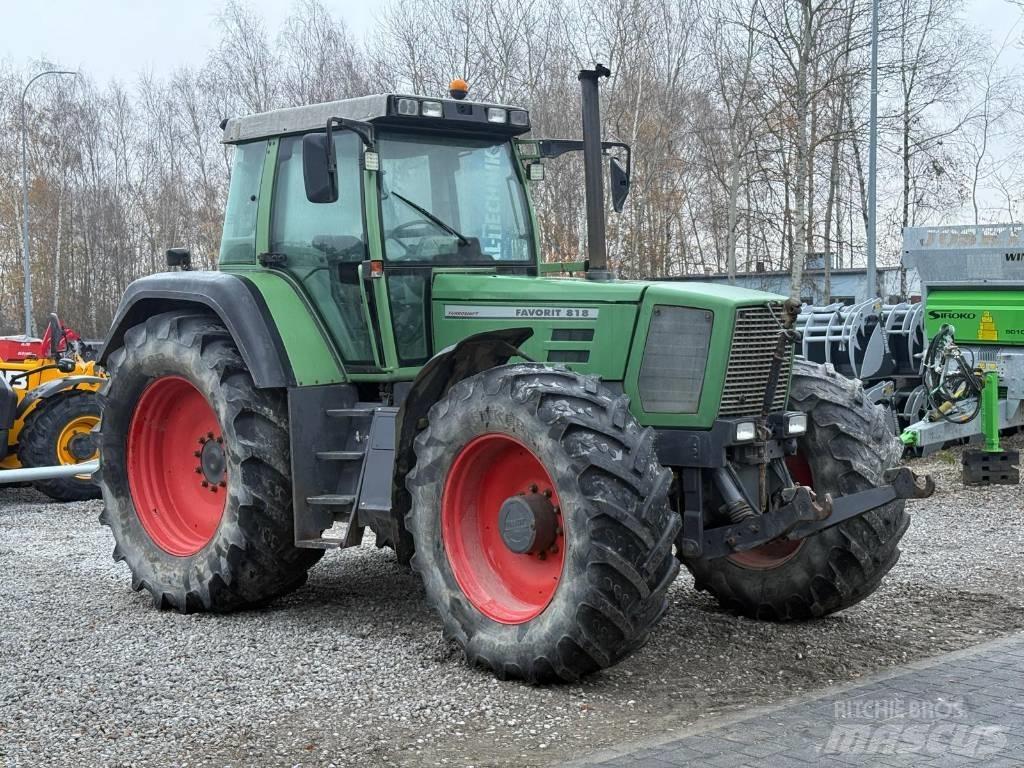 Fendt Favorit 818 拖拉机/农用车