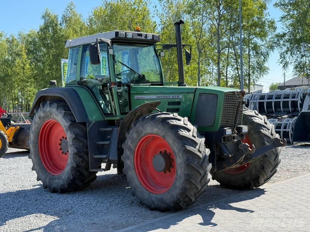 Fendt Favorit 818 拖拉机/农用车