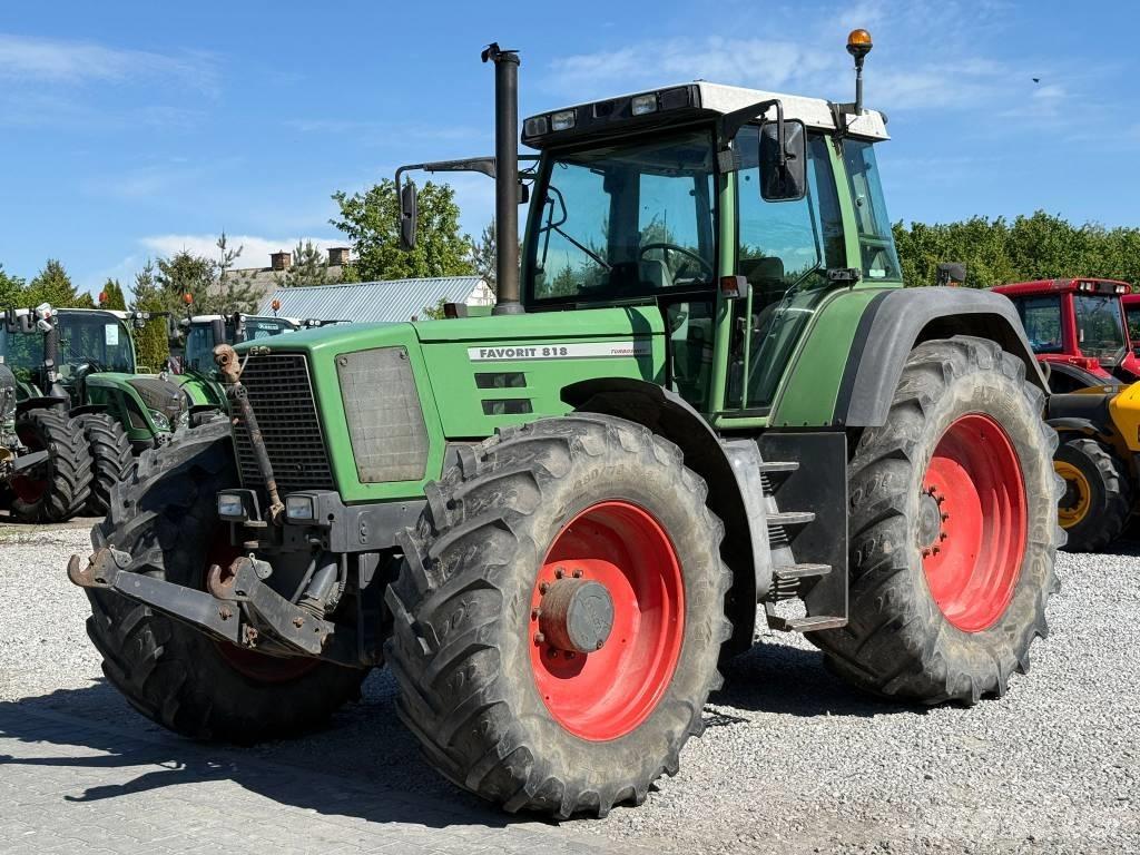 Fendt Favorit 818 拖拉机/农用车