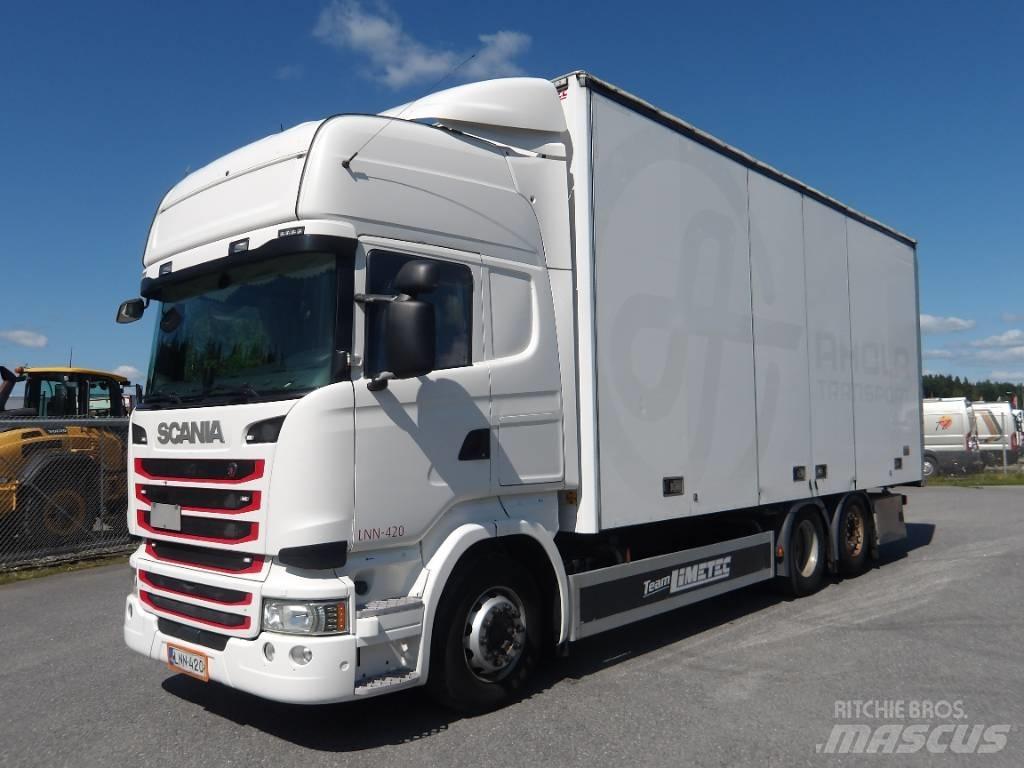 Scania R490 6x2 厢式货车