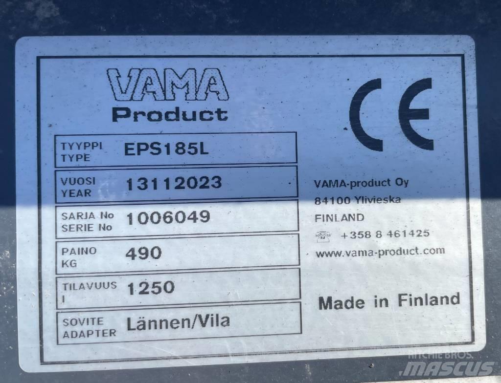 Vama EPL185L 压实曳引机附件