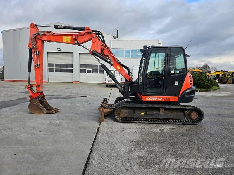 Kubota KX 080-4 中型挖掘机