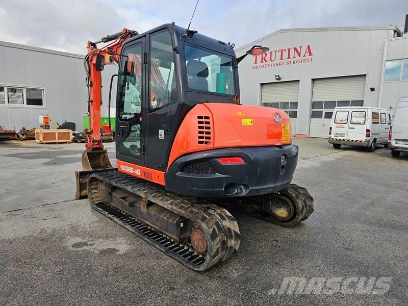 Kubota KX 080-4 中型挖掘机