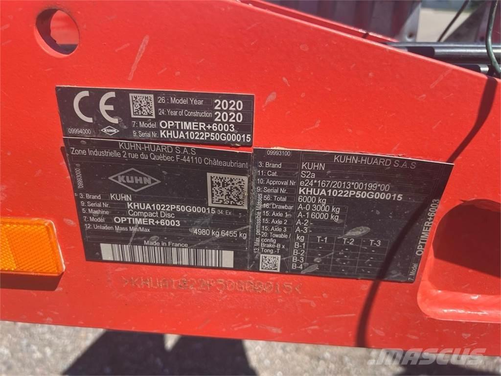 Kuhn Optimer + 6003 农业机械-其他